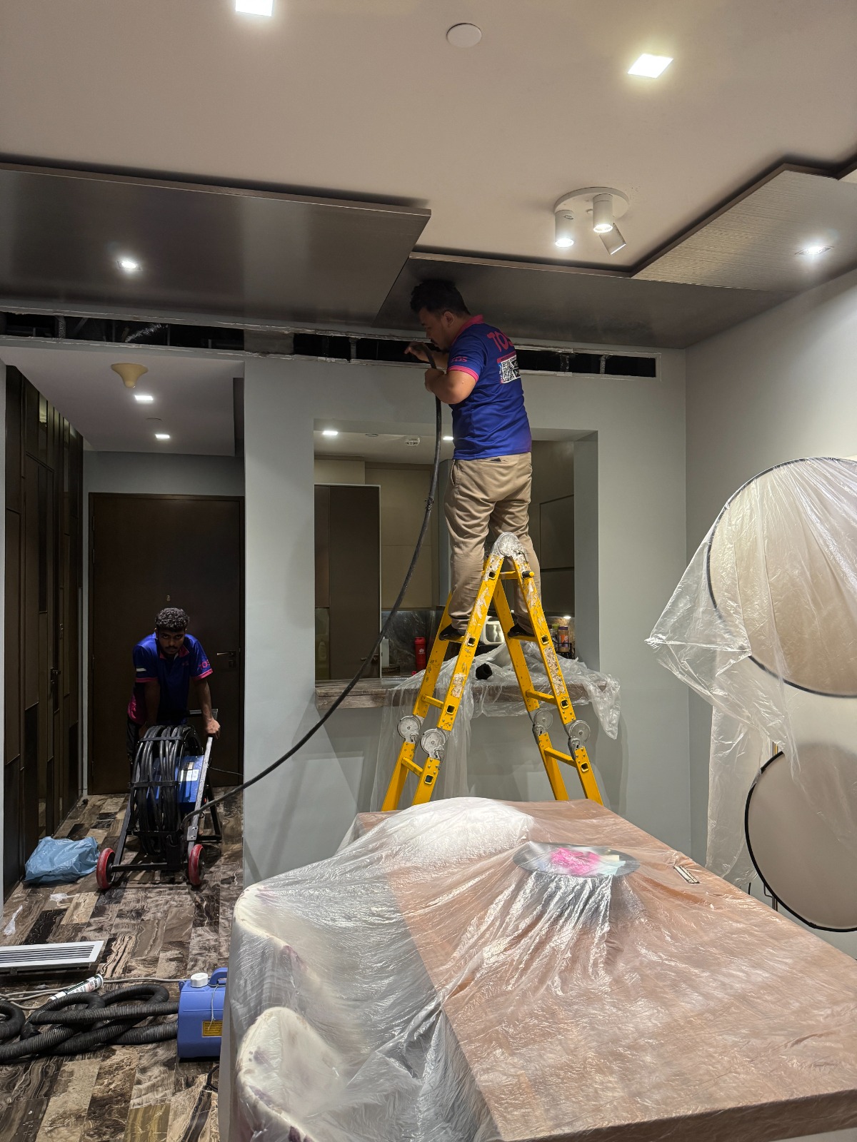 Washing machine repair background