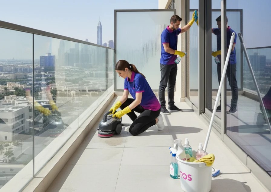 Balcony Deep Cleaning